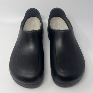 Preowned Men's Birkenstock Professional Steel Toe Work Clogs Black Sz 14